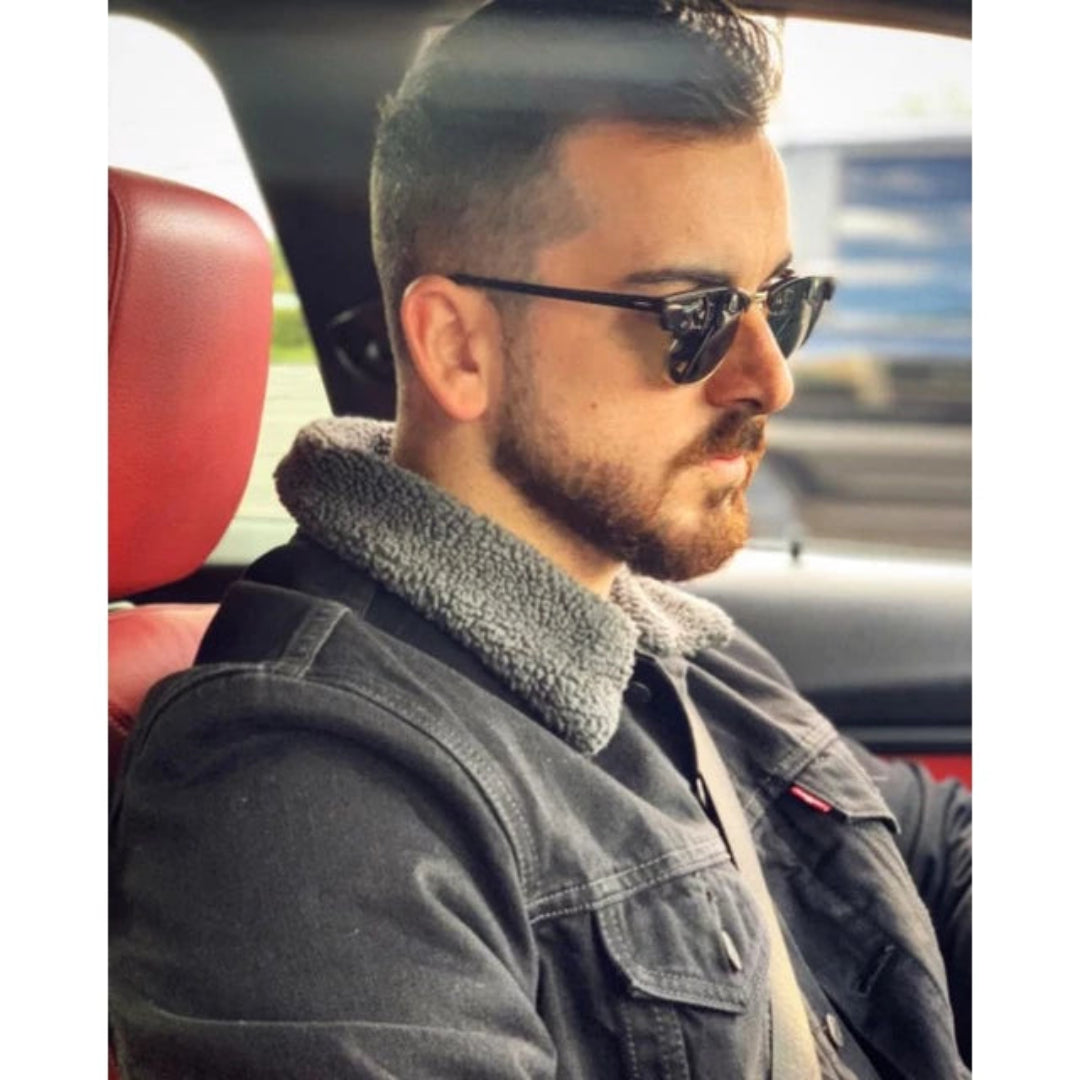 Lunettes de Soleil Clubmaster RB Unisexe Protection UV