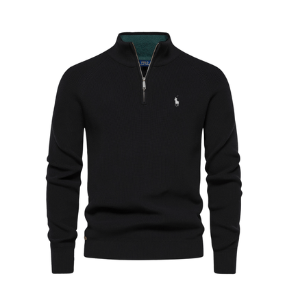 OUTLET™ Zip-Neck Sweater (Black Friday)