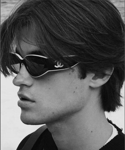 Rectangle Acetate Sunglasses