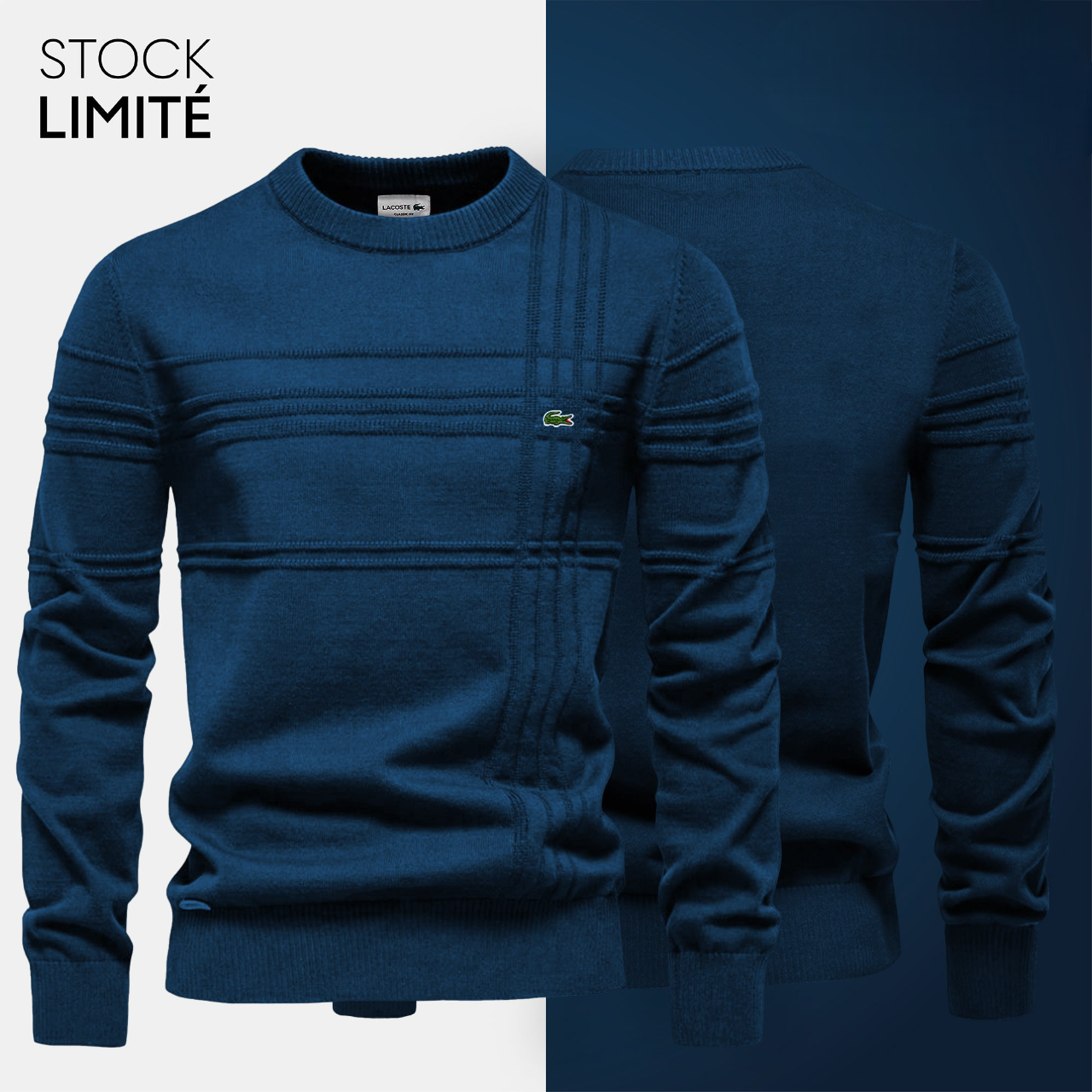 Pull Homme Texturé LC™ (DÉSTOCKAGE)