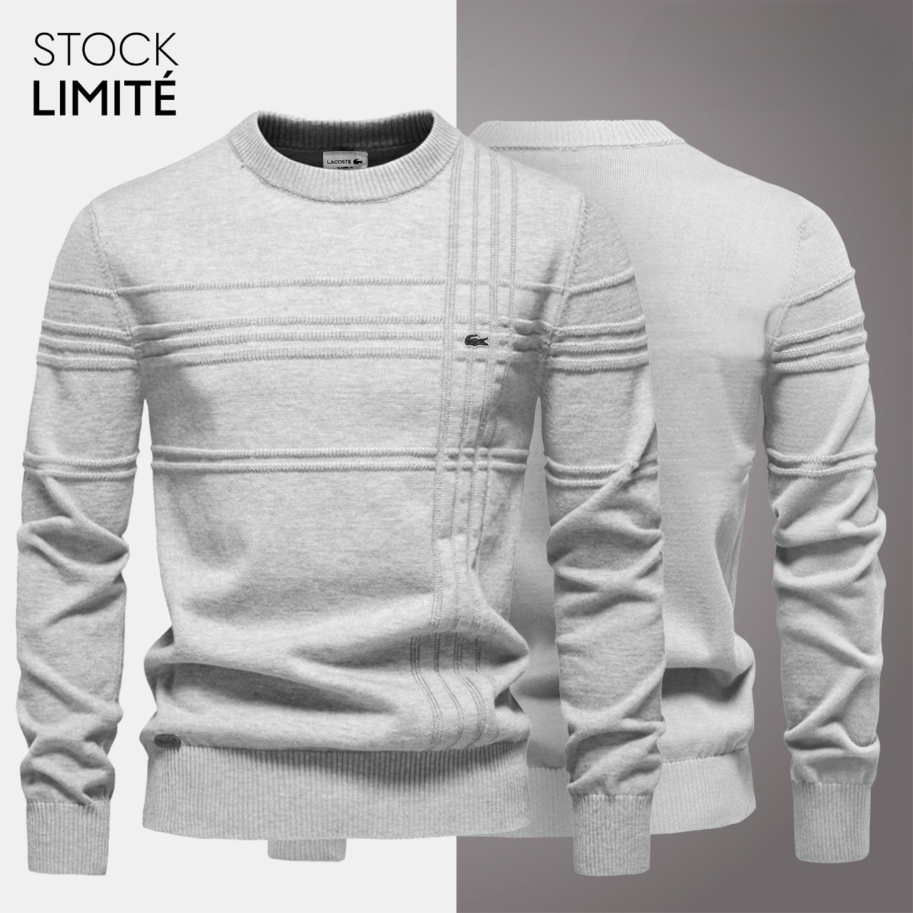 Pull Homme Texturé LC™ (DÉSTOCKAGE)